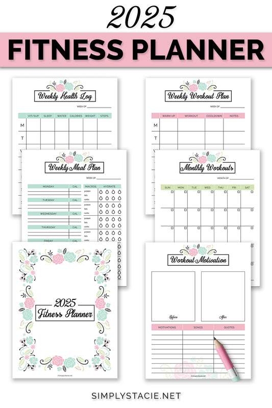 2025 Fitness Planner