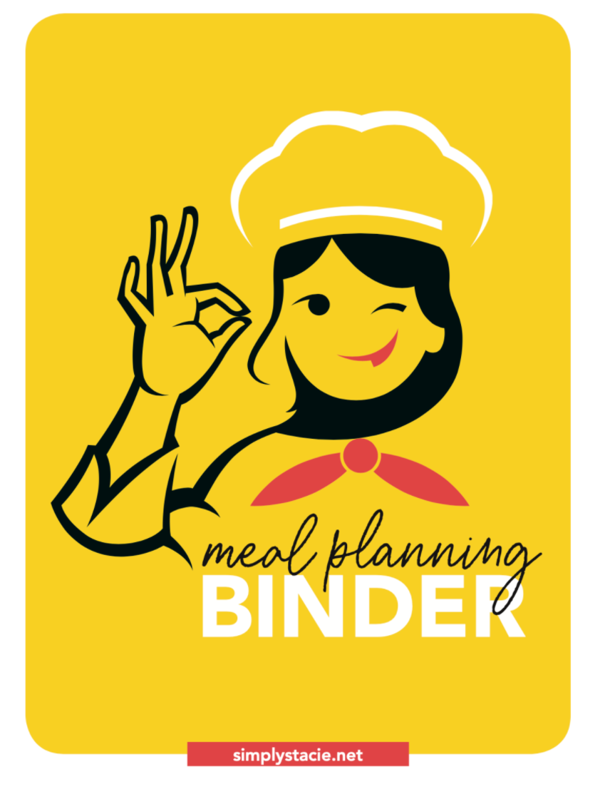 Meal Planning Binder